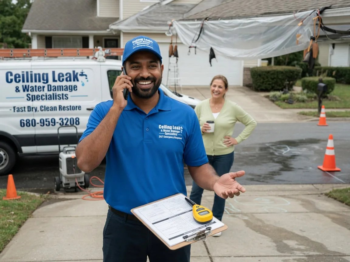 Ceiling Leak Cleanup Mountain Home, AR FAQs