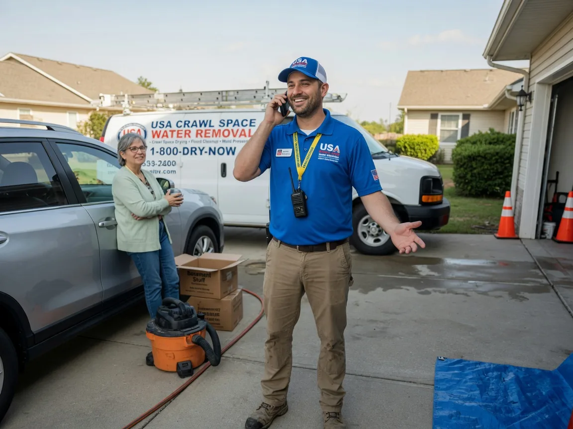 Crawl Space Water Removal Mountain Home, AR FAQs